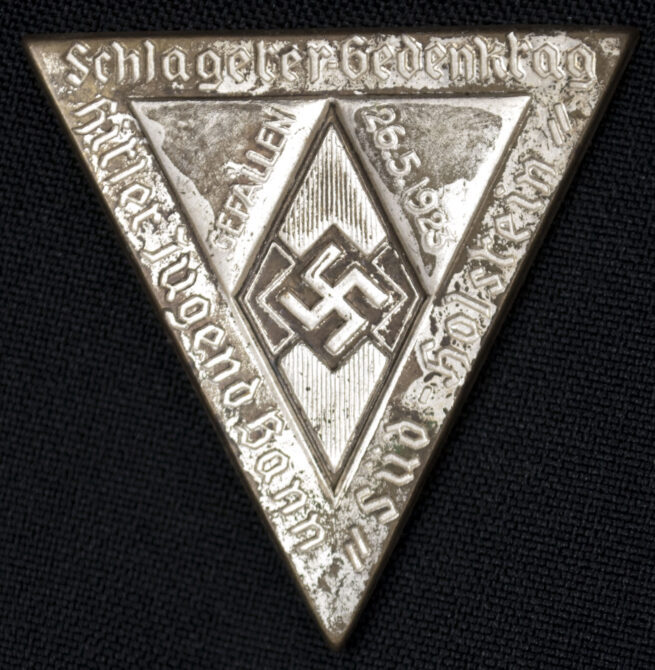 Hitlerjugend (HJ) Schlageter Gedenktag BannSüd-Holstein abzeichen