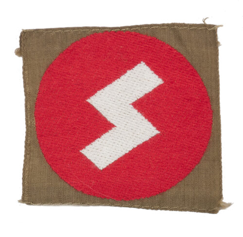 Hitlerjugend Deutsche Jugend (DJ) Rune sleeve badge (with RZM tag)