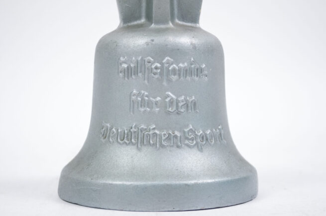 Olympia 1936 silver colored Saving Bell (Spar-Glocke Olympia) Hilfsfonds für den Deutschen Sport - RARE!