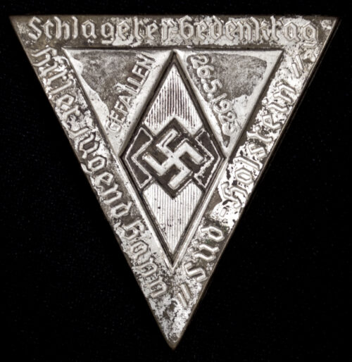 Hitlerjugend (HJ) Schlageter Gedenktag BannSüd-Holstein abzeichen