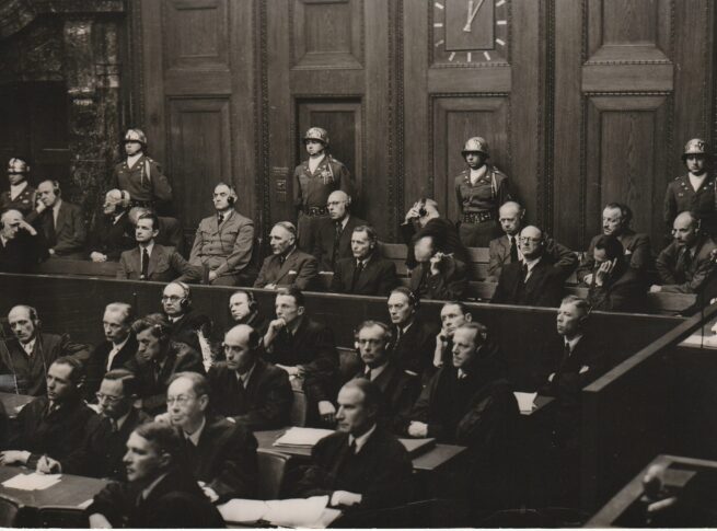 (Pressphoto) Nuremberg Trials Near End
