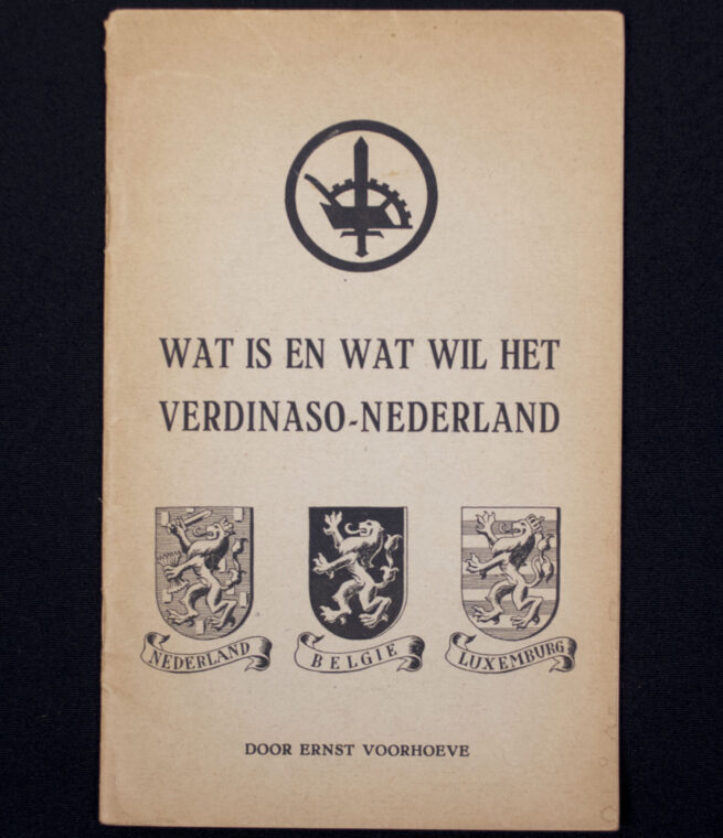 (Brochure) Ernst Voorhoeve - Wat is en wat wil het Verdinaso-Nederland