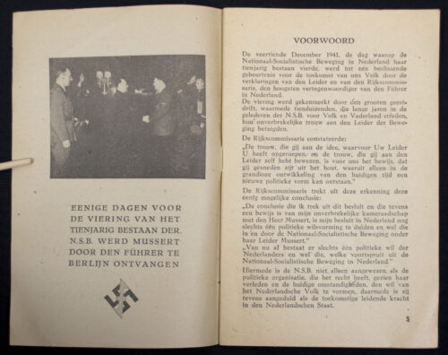 (Brochure NSB) De veertiende december 1941, beslissend voor de toekomst van ons volk (1941)