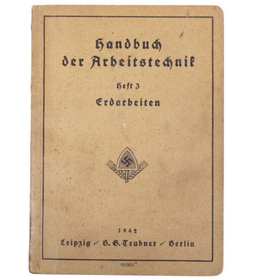 (Book) Handbuch der Arbeitstechnik - Heft 3 Erdarbeitern (1942)