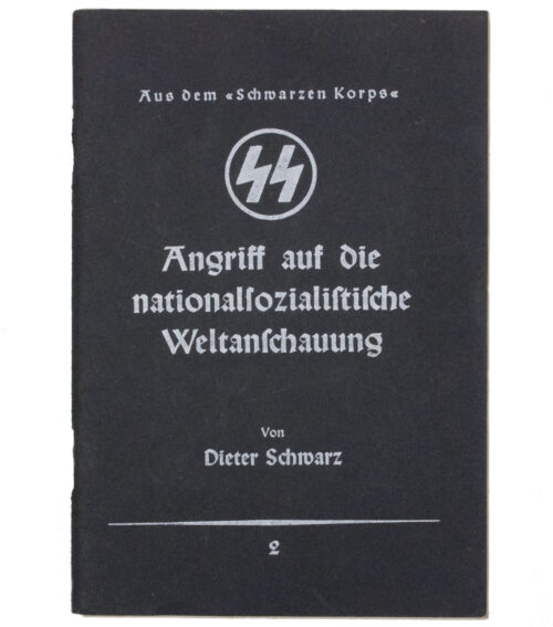 (Brochure) SS - Angriff auf die nationalsozialistische Weltanschauung (1936)