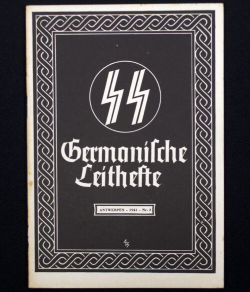 (BrochureFlemish) SS Germanische Leithefte - Antwerpen. 1941. Nr.3