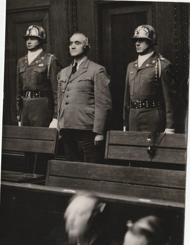 (Pressphoto) Nuremberg Trials - Gottlob Berger