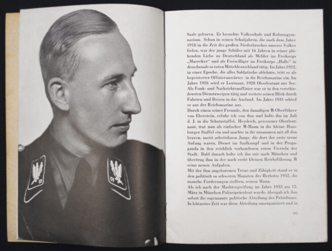 (Brochure) SS Germanische Leithefte 2. Jahrgang, Heft 6, 1942 (Heydrich death edition)
