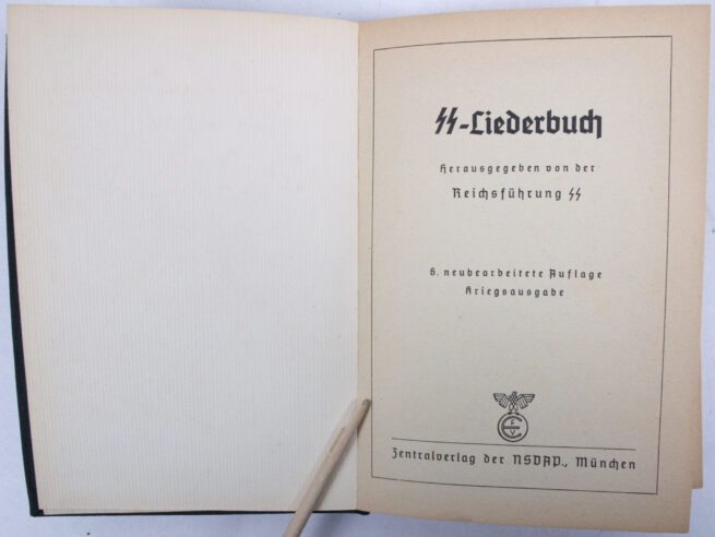 SS Liederbuch. 6. Auflage.