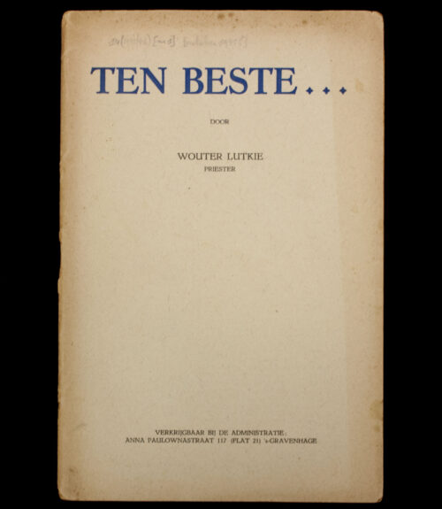 (Brochure) Wouter Lutkie - Ten Beste... (1945)