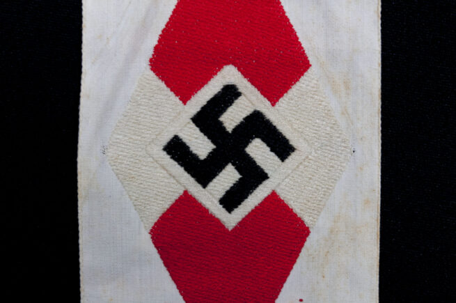 Hitlerjugend (HJ) arm diamond badge (with RZM tag)