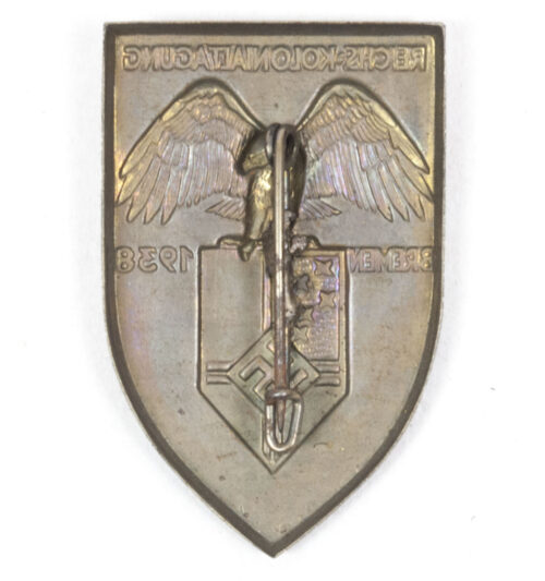Reichskolonialtagung Bremen 1938 abzeichen