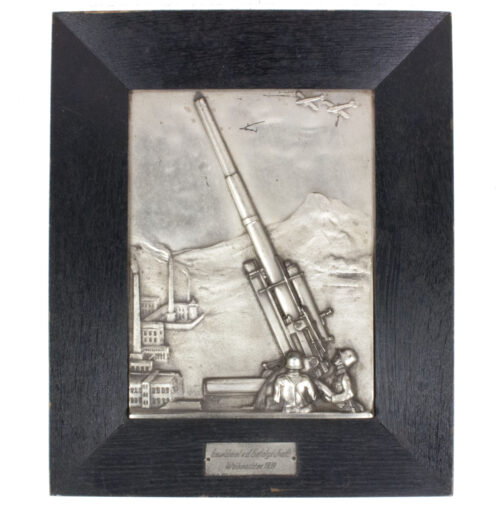 Large Flak Flugabwehrkanone plaque (38x31 cm)