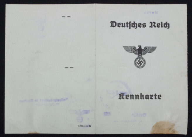 Deutsches Reich kennkarte + cover