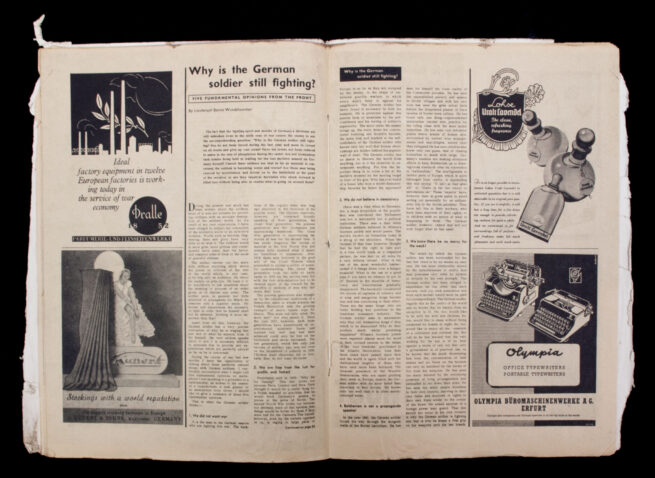 WW2 miniature Signal magazine - No 18 - V1 Rocket edition (1944) - EXTREMELY RARE!