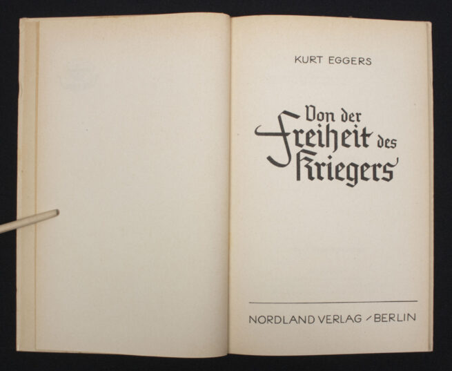 Book-Kurt-Eggers-von-der-Freiheit-des-Kriegers-1941
