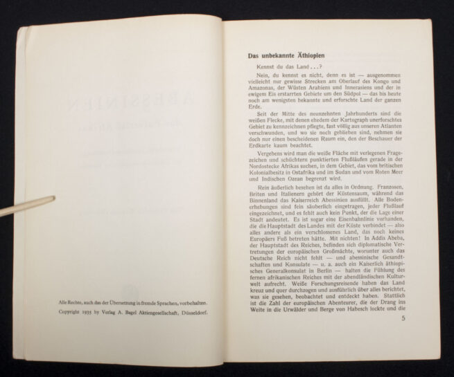 Book-Friedrich-Wencker-Wildberg-Abessinien-das-Pulverfass-Afrikas-1935