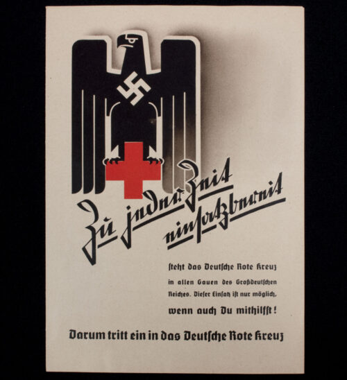 Deutsches Rotes Kreuz (DRK) recruitment flyer