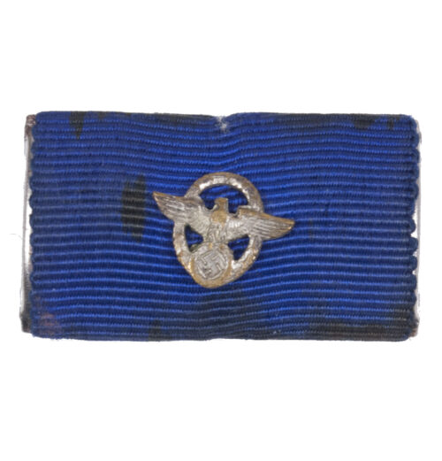 Polizei Dienstauszeichnung silver 12 years ribbon