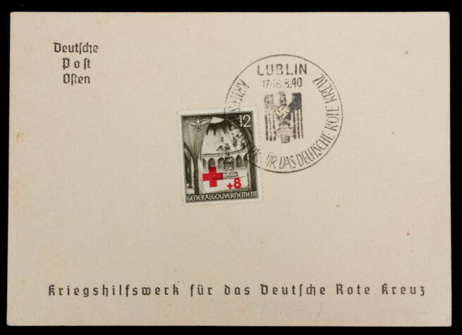 (Postcard) Deutsches Rotes Kreuz (DRK) Kriegshilfswerk für das Deutsche Rote Kreuz