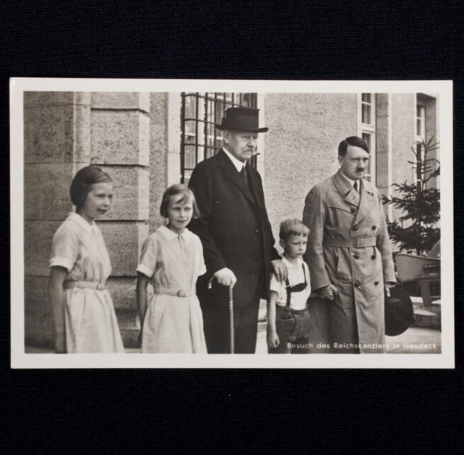 (Postcard) Hitler - Besuch des Reichskanzlers in Neudeck