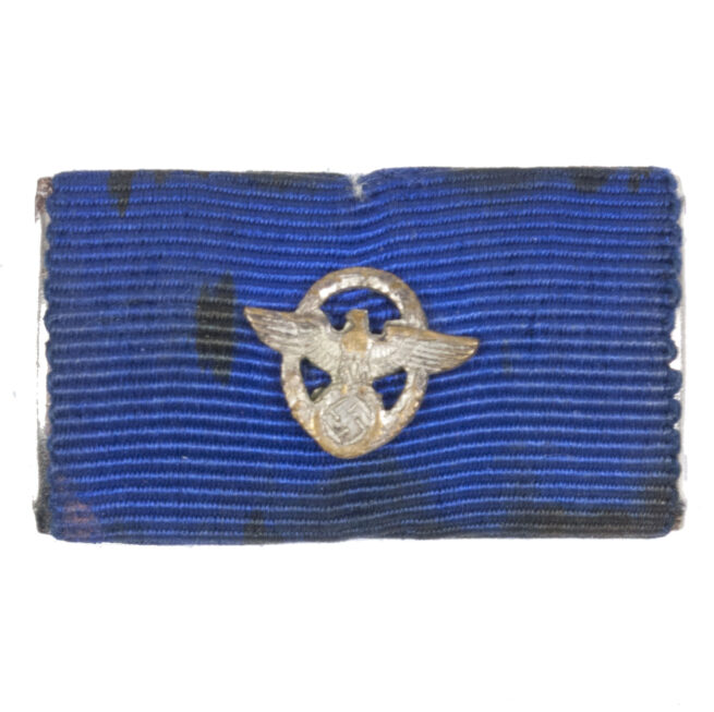 Polizei Dienstauszeichnung silver 12 years ribbon