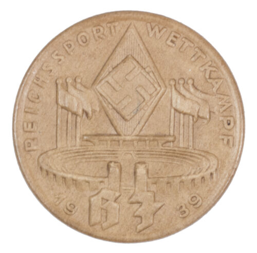 Hitlerjugend (HJ) Reichssport Wettkampf 1939 abzeichen