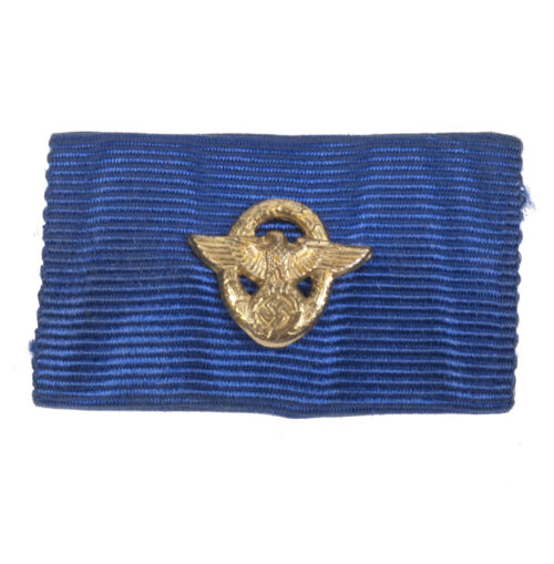 Polizei Dienstauszeichnung second class gold 25 years ribbon