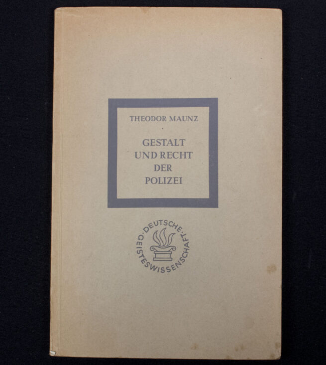 (Book) Theodor Maunz - Gestalt und Recht der Polizei (1943)