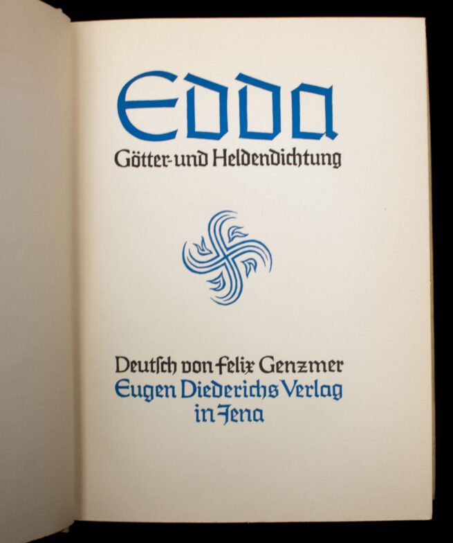 (Book) Edda - Götter- und Heldendichtung (Luxuary Monumental edition) (1943)