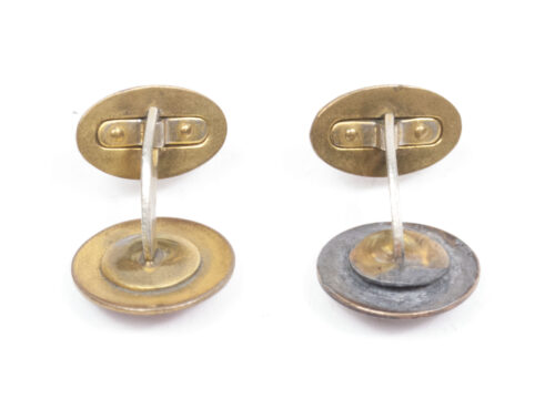 (Denmark) DNSAP – Danmarks Nationalsocialistiske Arbejderparti 15mm cufflinks - very rare!