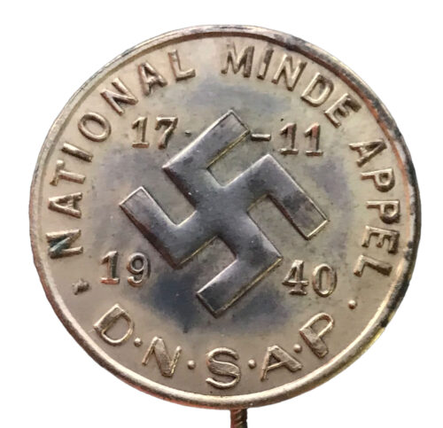 (Denmark) DNSAP – Danmarks Nationalsocialistiske Arbejderparti - National Minde Appel 1940 - Stickpin (EXTREMELY RARE!)