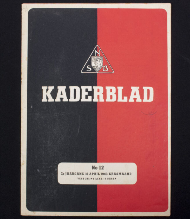 (Magazine NSB) Kaderblad No.1 - 2e Jrg (April) 1943