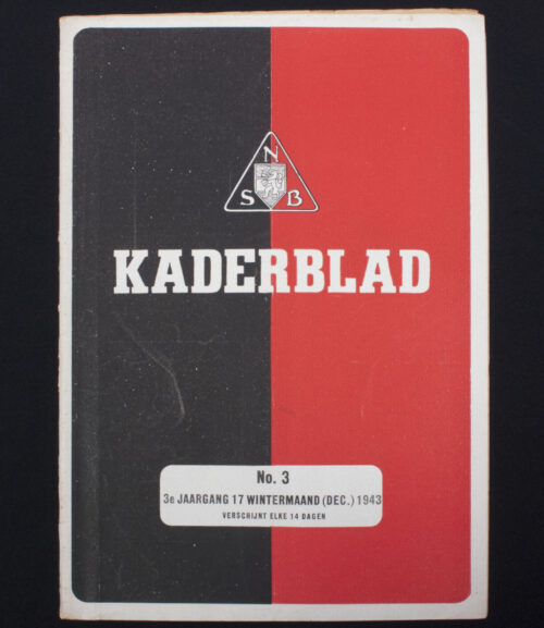 (Magazine NSB) Kaderblad No.3- 3e Jrg (December) 1943