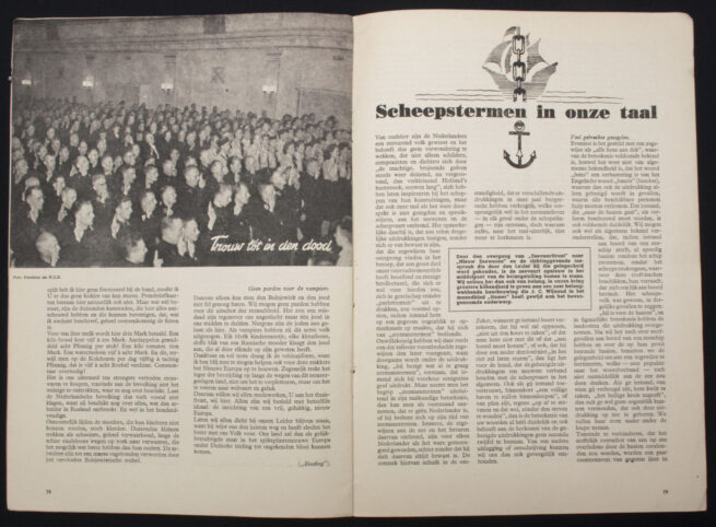 (Magazine NSB) Kaderblad No.4 - 2e Jrg (December) 1944