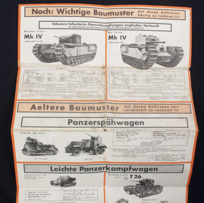 Panzer-Erkennungstafel-2-Wichtige-Baumuster-Leichte-Panzerkampfwagen
