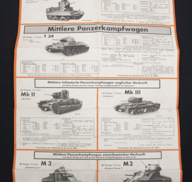 Panzer-Erkennungstafel-2-Wichtige-Baumuster-Leichte-Panzerkampfwagen