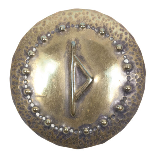 (Brooch) Thurisaz-rune design (rare)