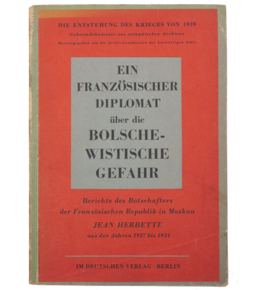(Book) Ein Französischer Diplomat über die Bolschewistische Gefahr