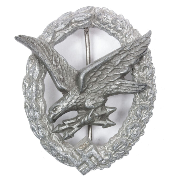 Luftwaffe Fliegerschützenabzeichen ROAG badge (maker Friedrich Linden)