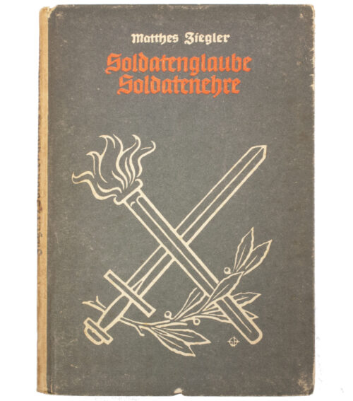 (Book) Matthes Ziegler - Soldatenglaube Soldatenehre (1940)