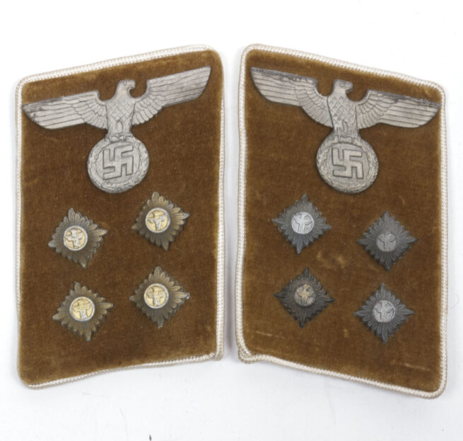 NSDAP GemeinschaftsleiterCommunity Leader Collar Tabs (with RZM Label)