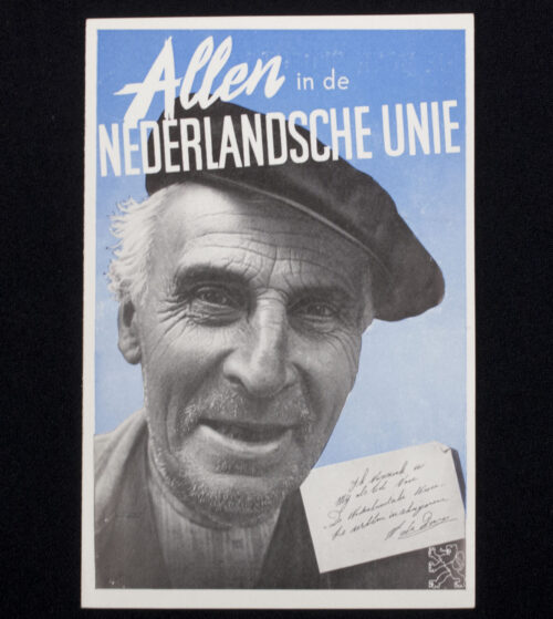 Nederlandsche Unie - recruitment card 5