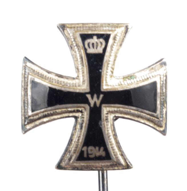 WWI Iron Cross enameled stickpin