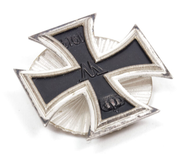 WW1 Iron Cross first Class + screwdisc Eiserne Kreuz Erste Klasse (EK1) + Schraubscheibe (Maker Deumer)
