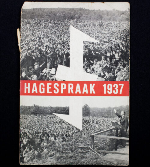 (Brochure) NSB Hagespraak 1937 Geillustreerd Gedenkboek
