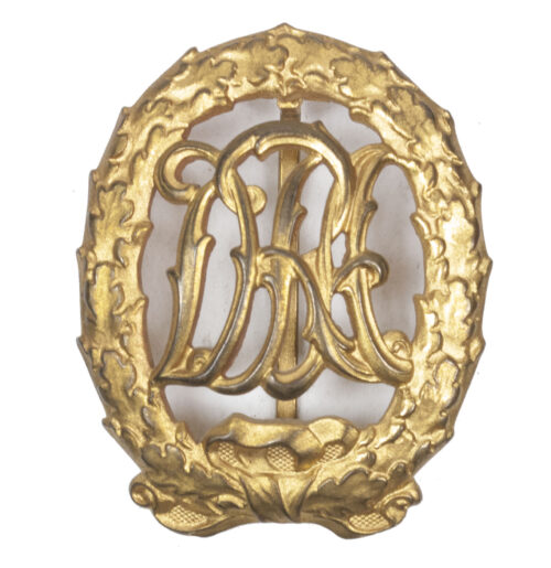 Deutsches Reichsabzeichen für Leibesübungen in Gold (DRA) (maker Wernstein)