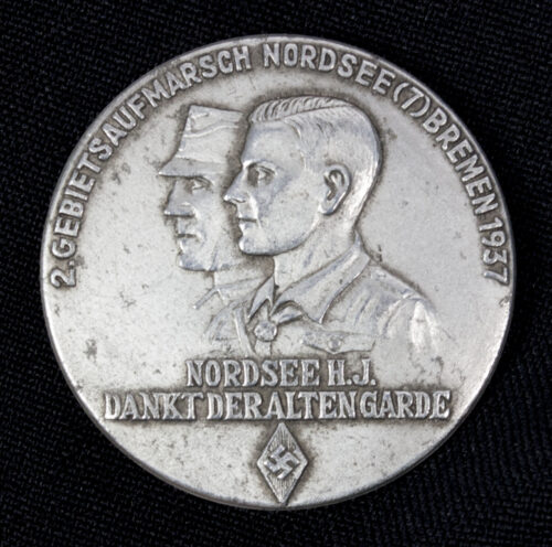 Hitlerjugend (HJ) Nordsee H.J. Dankt der Alten garde - 2. Gebietsaufmarsch Nordsee (7) Bremen 1937