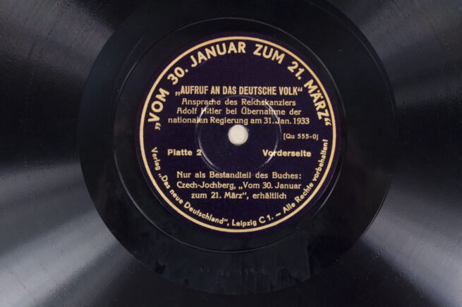 (Book) Vom 30. Januar zum 21. März (with both records + box!) - rare