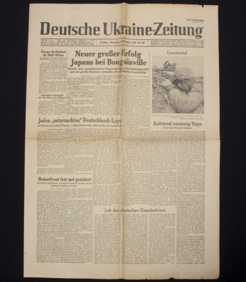 (Newspaper) Deutsche Ukraine-Zeitung # 287 Dienstag 7. dezember 1943